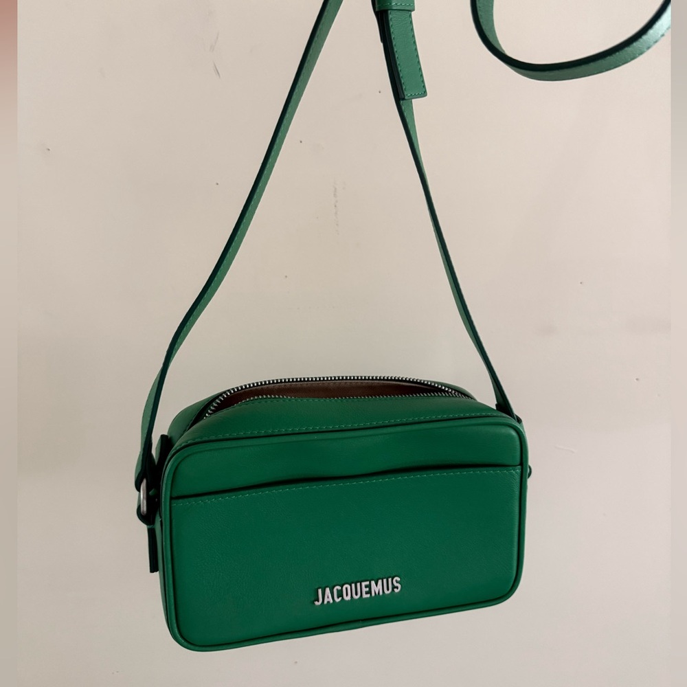 GUC Jacquemus Le Baneto Green Crossbody Bag